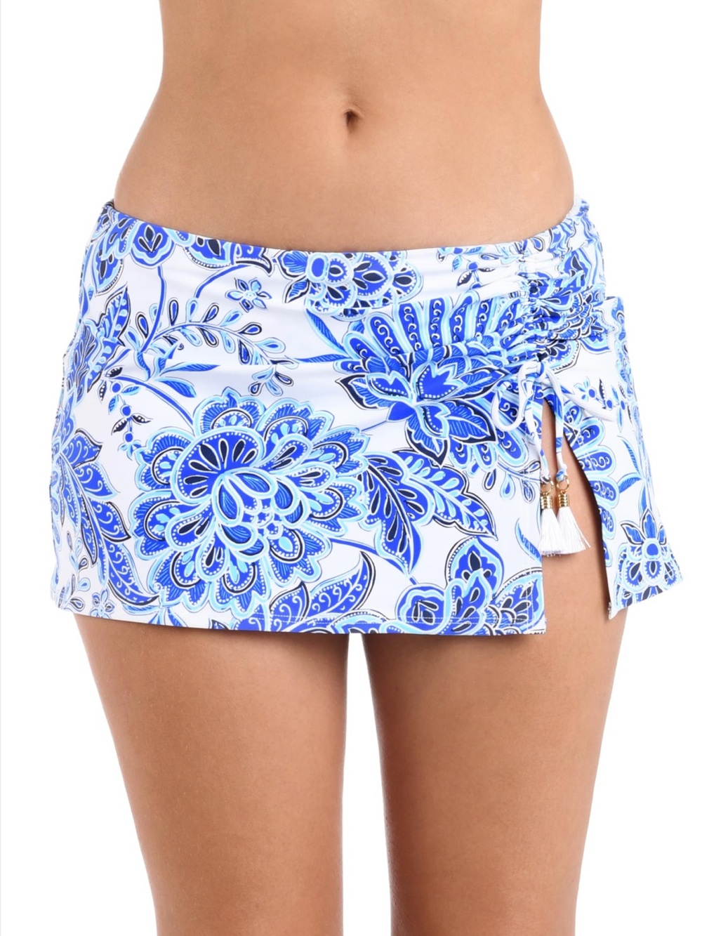 NWT La Blanca Skirted Hipster Bikini Swimsuit Bottom